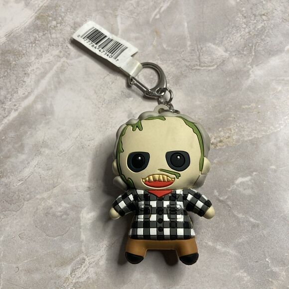 New Horror Properties Figural Bag Clip Series 5 Beetlejuice Figure Halloween - Picture 2 of 6